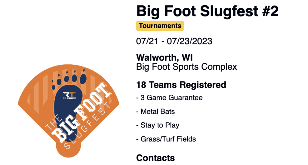 Big Foot Slugfest #2