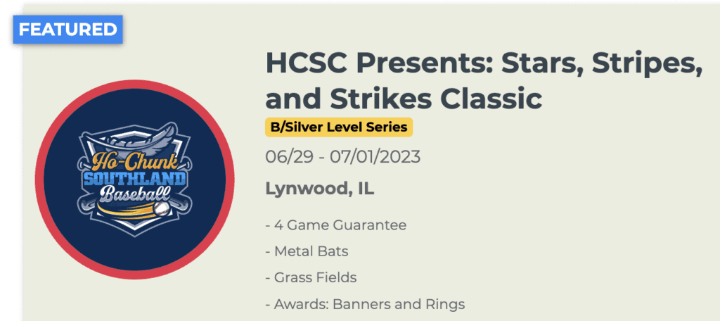 HCSC Presents: Stars, Stripes, and Strikes Classic