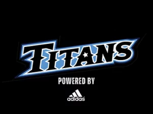 Titans powered by Adidas Logo