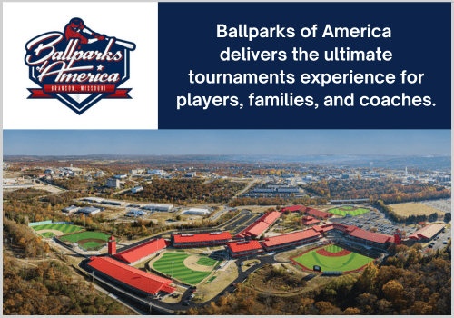 Ballparks of American youth baseball tournaments Branson Missouri