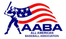 AABA All American Baseball Association Logo