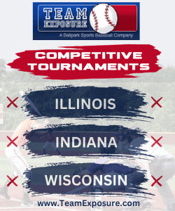 Team Exposure baseball tournaments Illinois Indiana Wisconsin