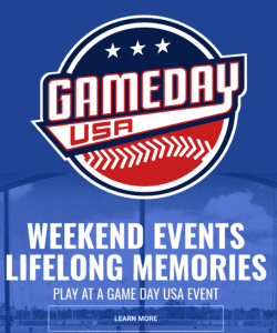 Game Day USA baseball tournaments