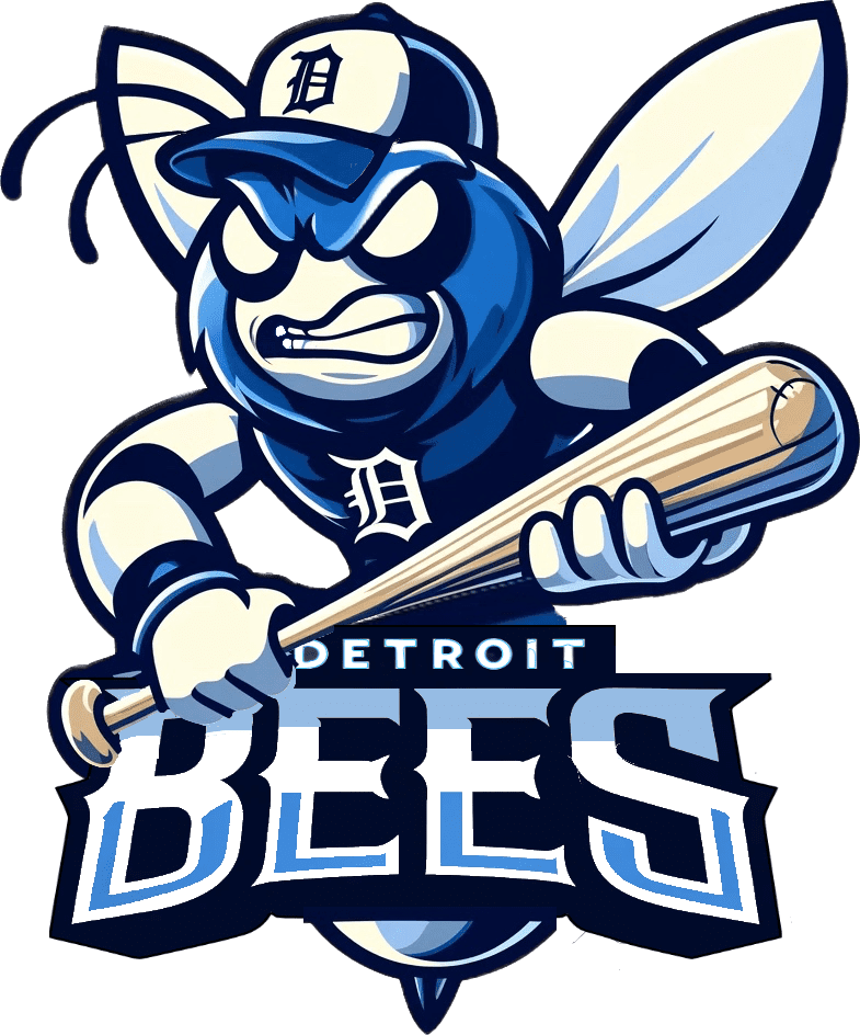 Detroit Bees Baseball Michgan