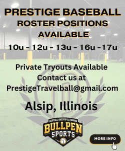 Prestige Travel Baseball Alsip Illinois