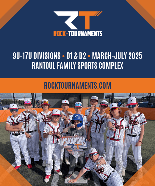 Rock Tournaments Travel Baseball Illinois 2025