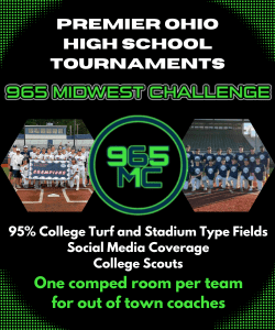 965 Midwest Challenge Premier and Elite High School travel baseball tournaments.