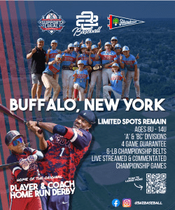 3 and 2 Baseball tournaments in Buffalo New York