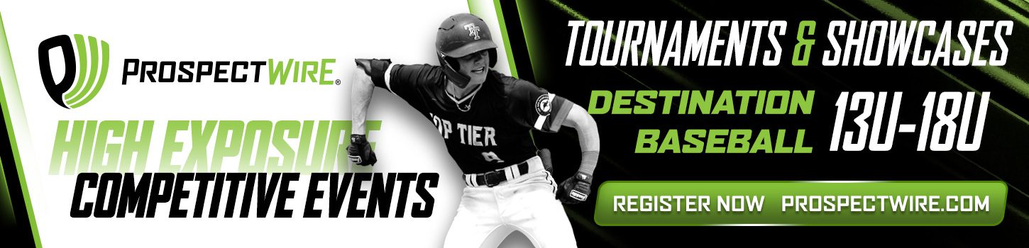 Prospect Wire travel baseball tournaments