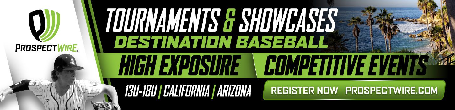 Prospect Wire baseball tournaments in California