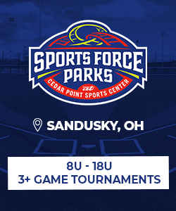 Ripken Sports Force Park baseball tournaments in Sandusky Ohio 8u t 8u