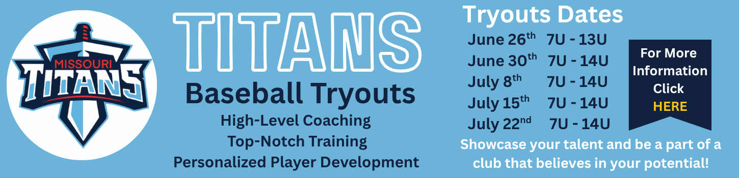 Missouri Titan Travel Baseball Baldwin MO