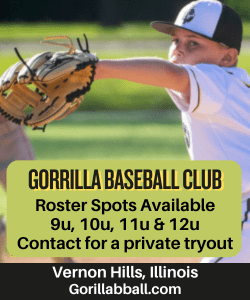 Gorilla Baseball Vernon Hills Illinois travel baseball