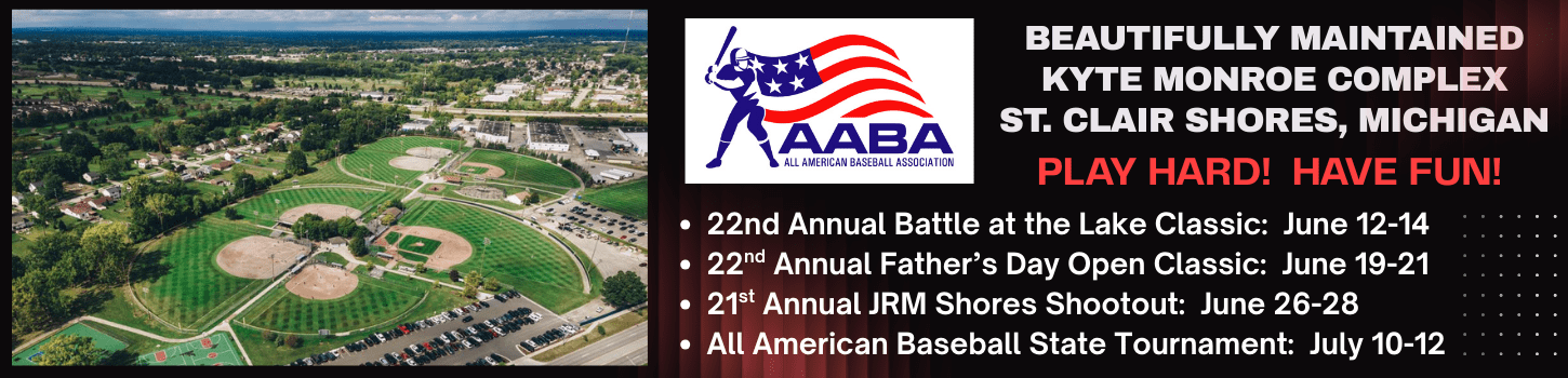 AABA Baseball Tournaments St. Clair Shores Michigan