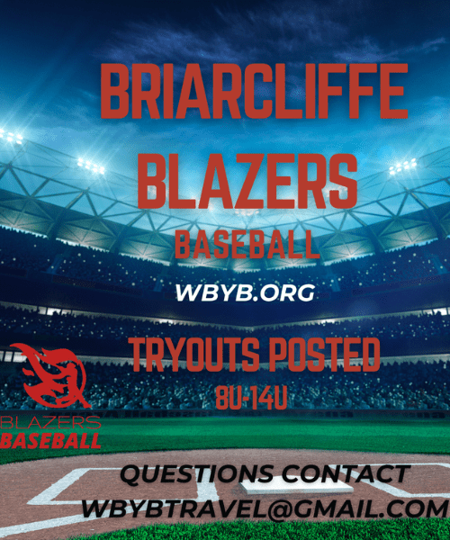 Briarcliffe Blazers Illinois 2027 June tryouts ages 8u to 14u in