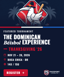 Passport Sports Thanksgiving baseball tournaments in the Dominican Republic